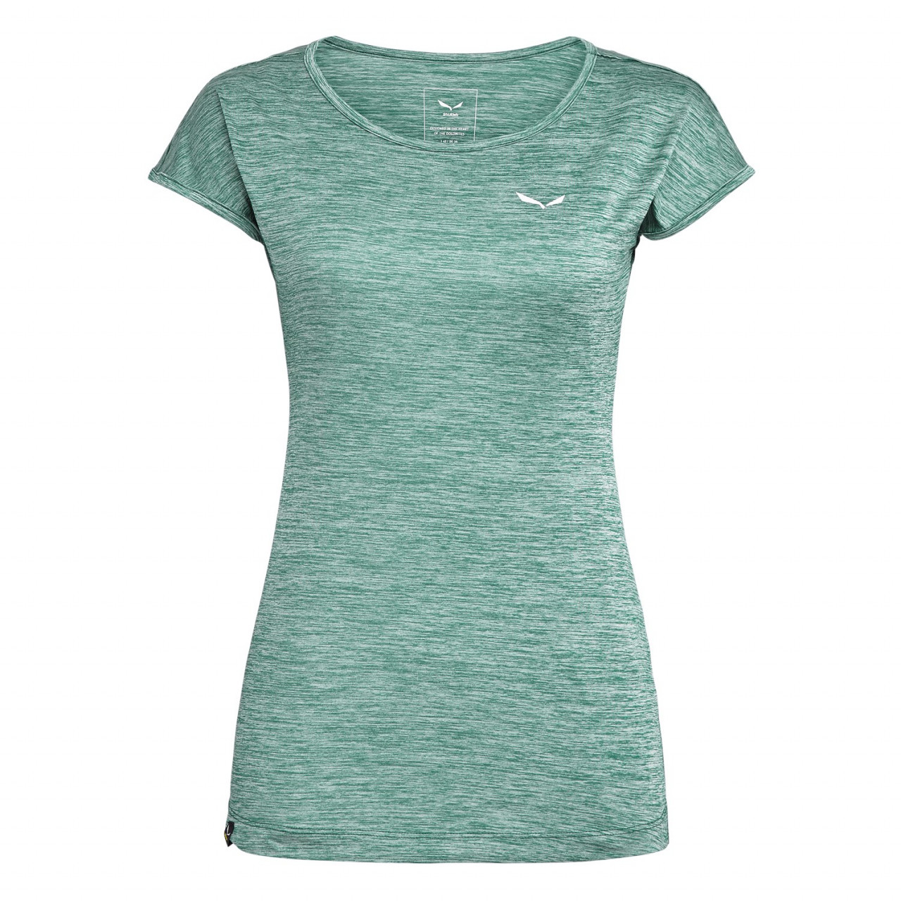 T-Shirts Salewa Puez Melange Dry Mulher Verdes 731NVBICF